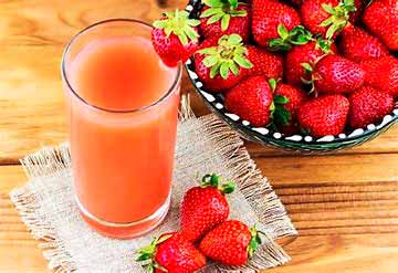 Delicious Strawberry Juice